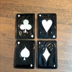 Kim Seybert coasters